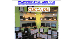 Desktop Screenshot of notebookusati.pcusatimilano.com